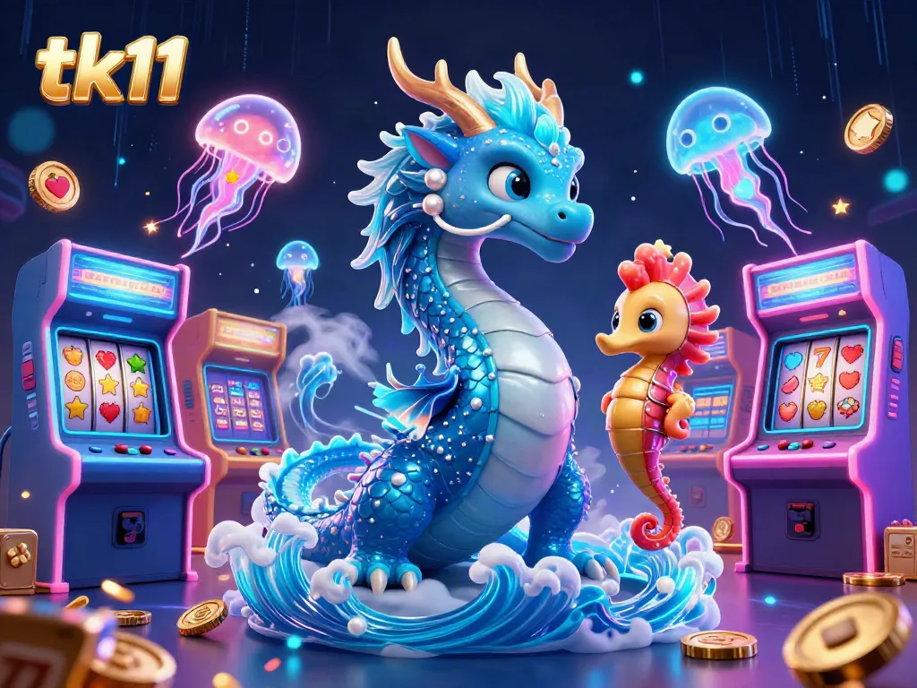 Engage in thrilling tk11 gameplay with dynamic characters and colorful casino elements illustrated.